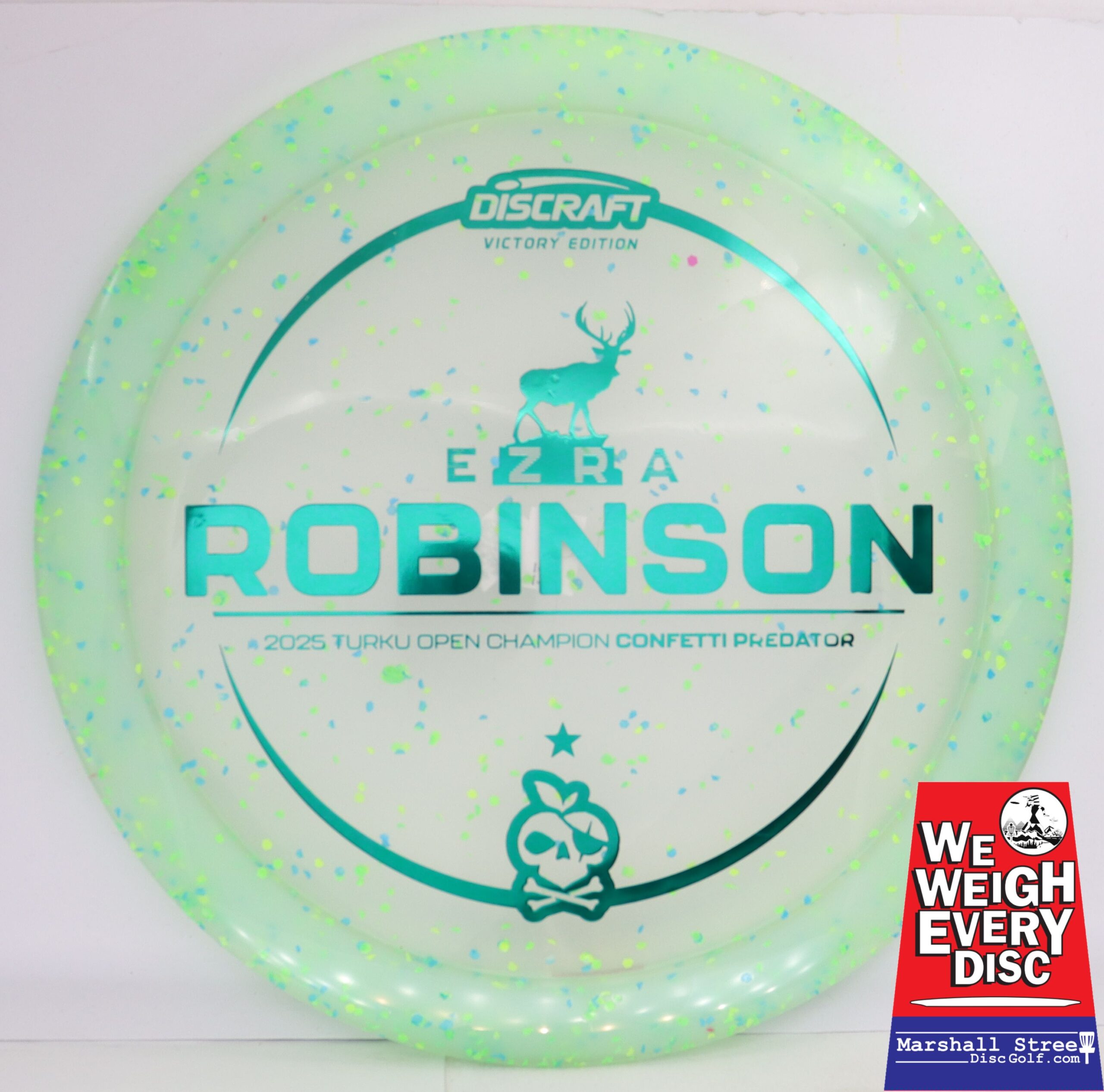 Z Confetti Predator, Ezra Robinson 2025 Turku Open Champ